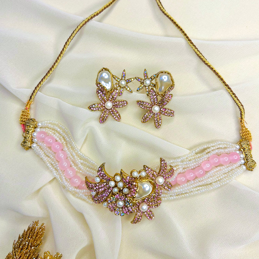 Gul-e-Raaz Chocker Set - (CS-69)