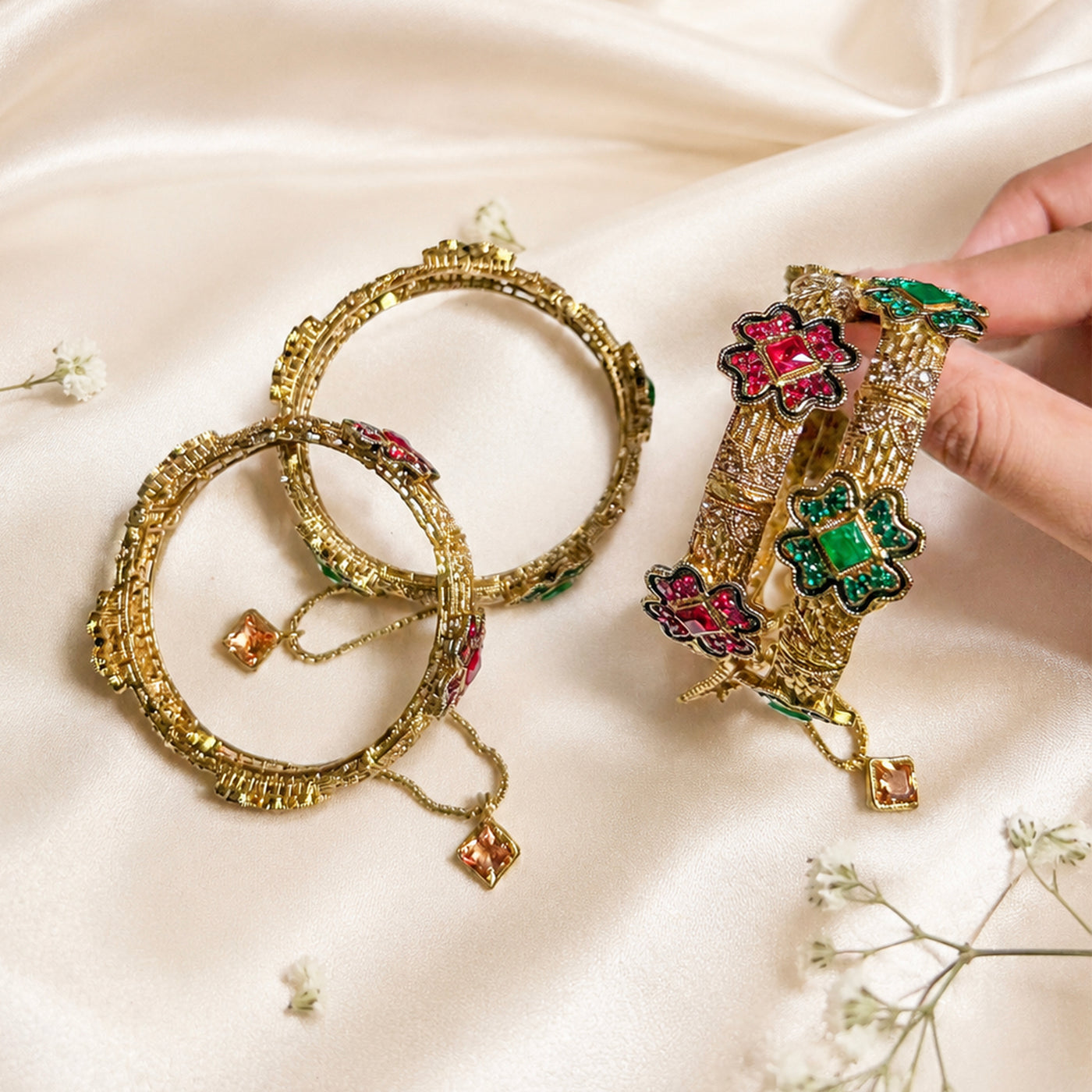 Gulmina Bangles - (BN-62)