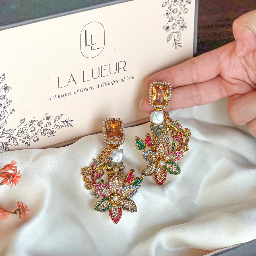Gulnaar Earrings - (ER-140)