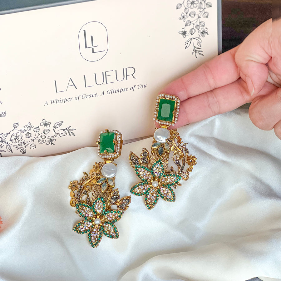 Gulnaar Earrings - (ER-140)