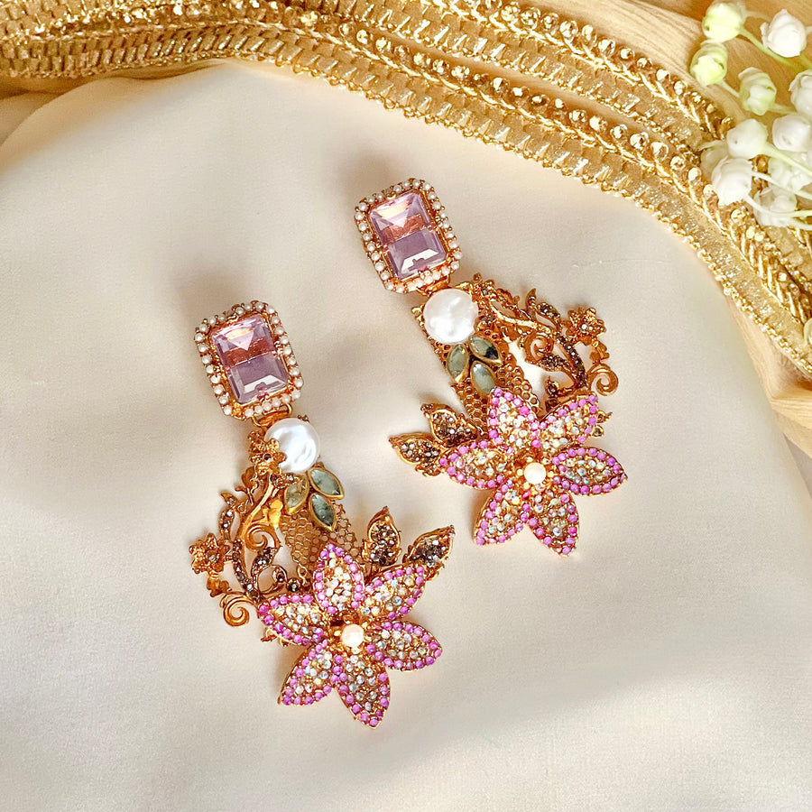 Gulnaar Earrings - (ER-140)