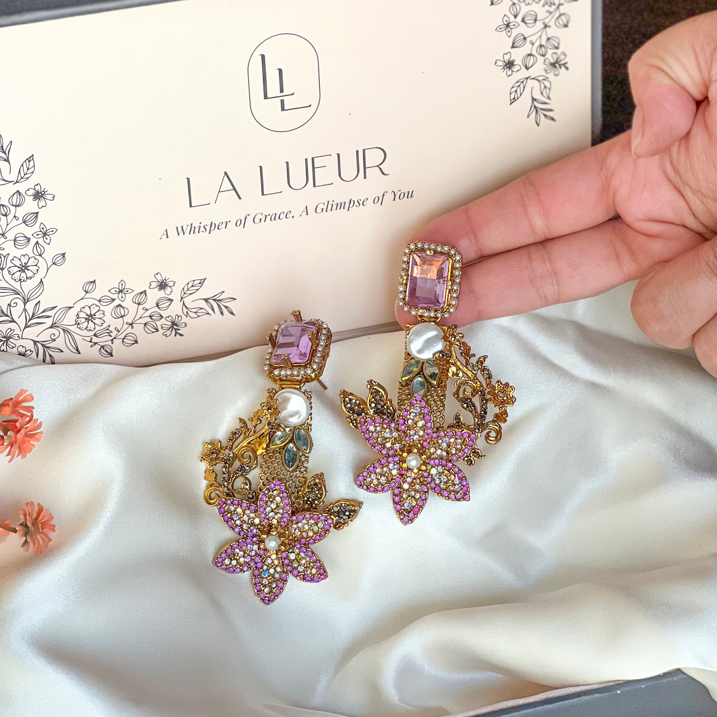 Gulnaar Earrings - (ER-140)