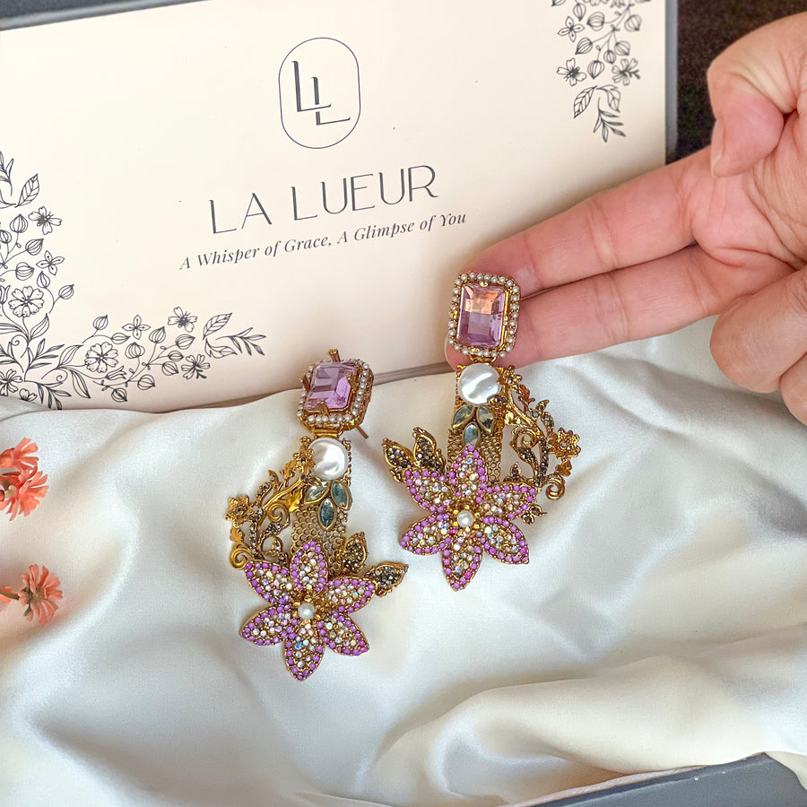 Gulnaar Earrings - (ER-140)