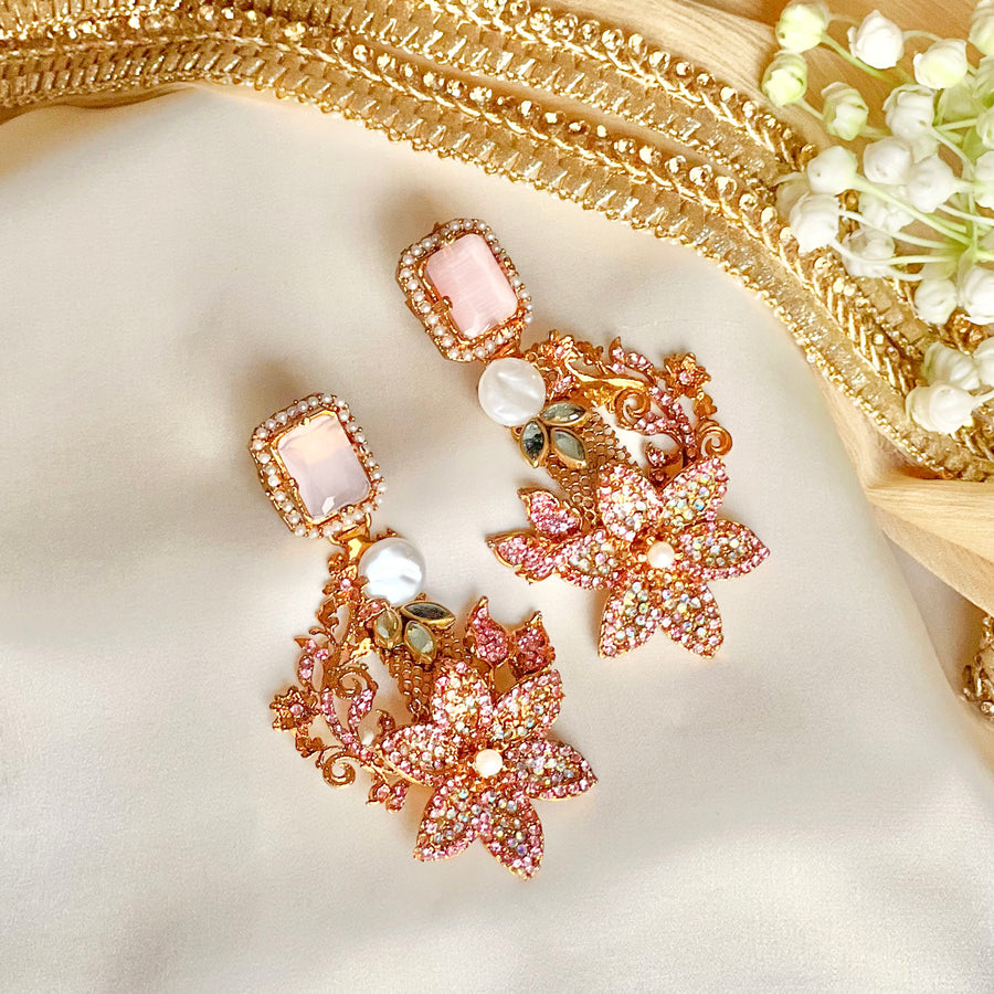 Gulnaar Earrings - (ER-140)