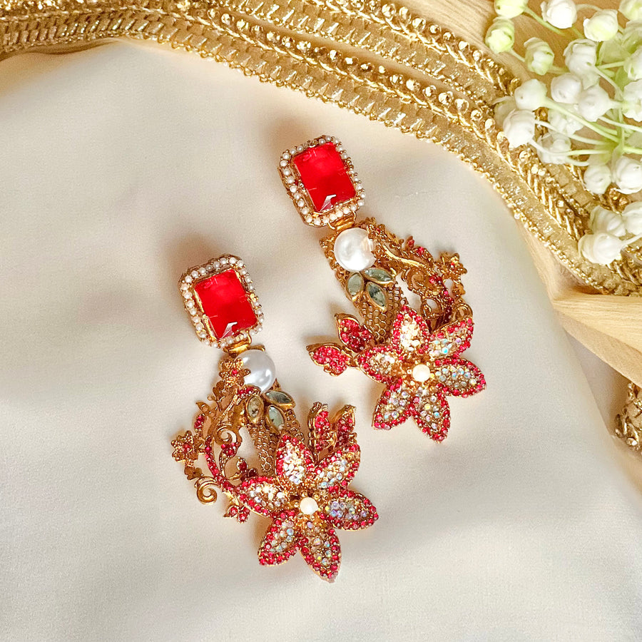 Gulnaar Earrings - (ER-140)