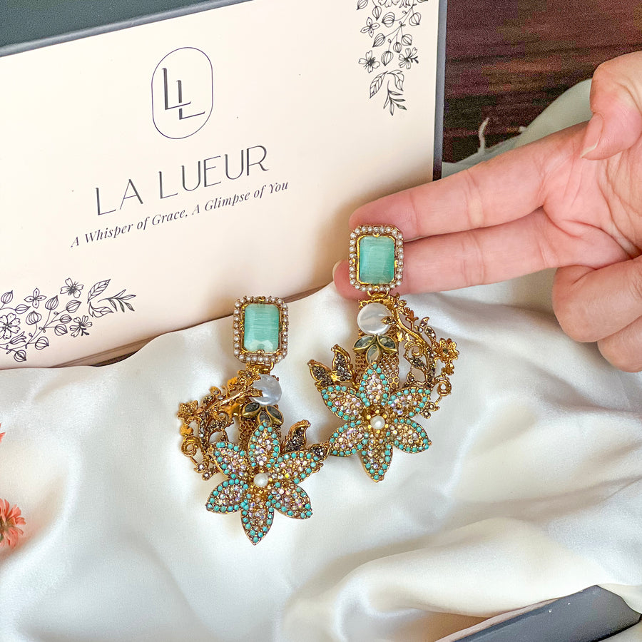 Gulnaar Earrings - (ER-140)