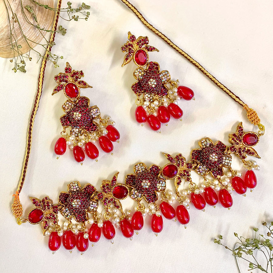 Gulposh Choker Set - (CS-66)