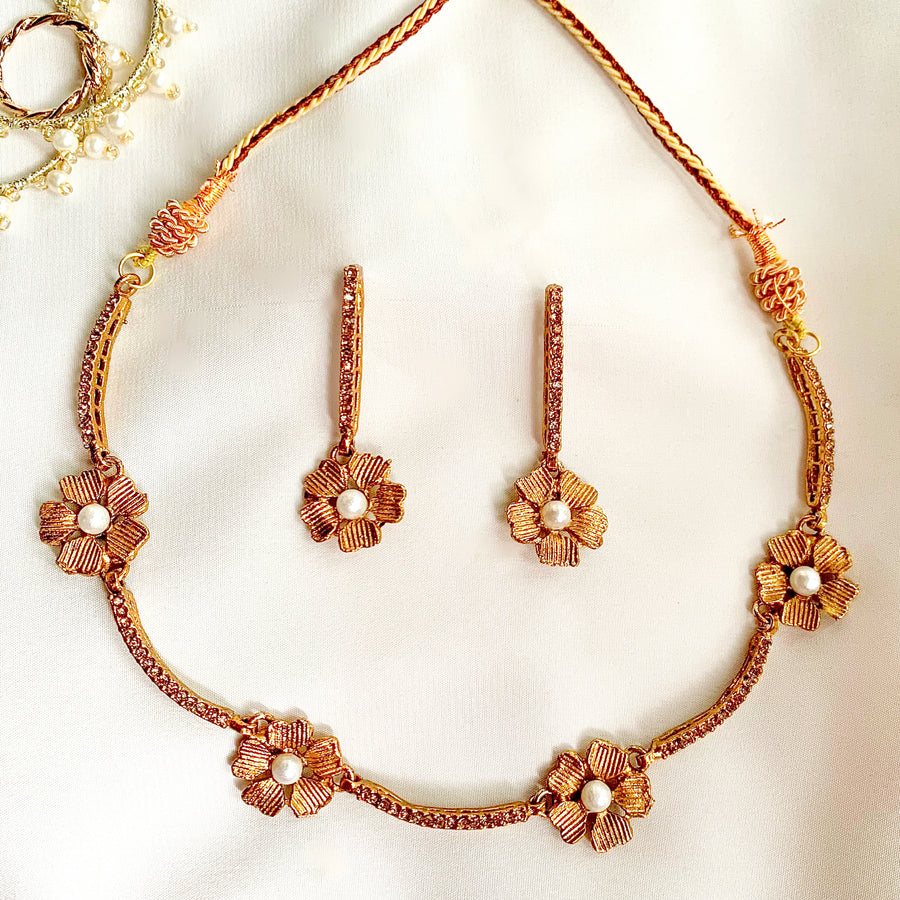 Gulraiz Necklace Set - (S-73)