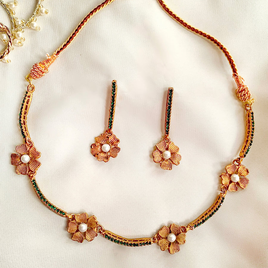Gulraiz Necklace Set - (S-73)