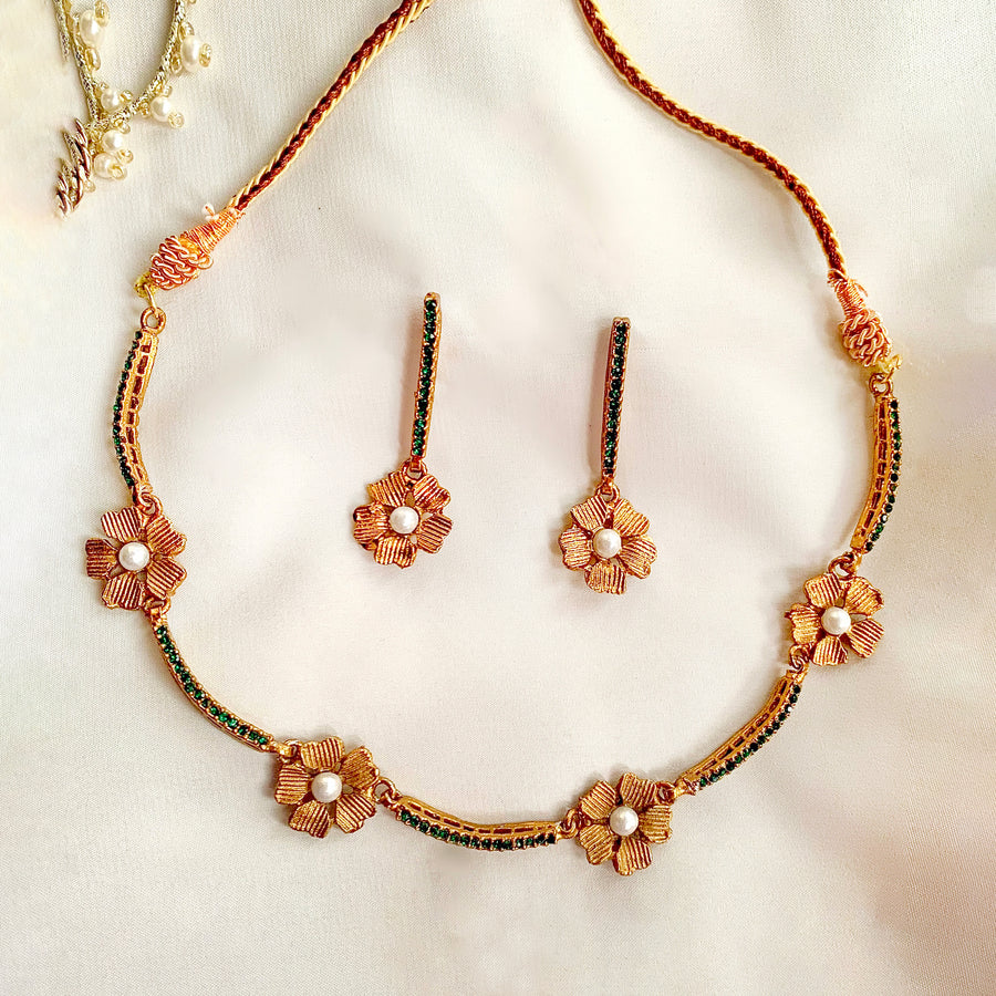 Gulraiz Necklace Set - (S-73)