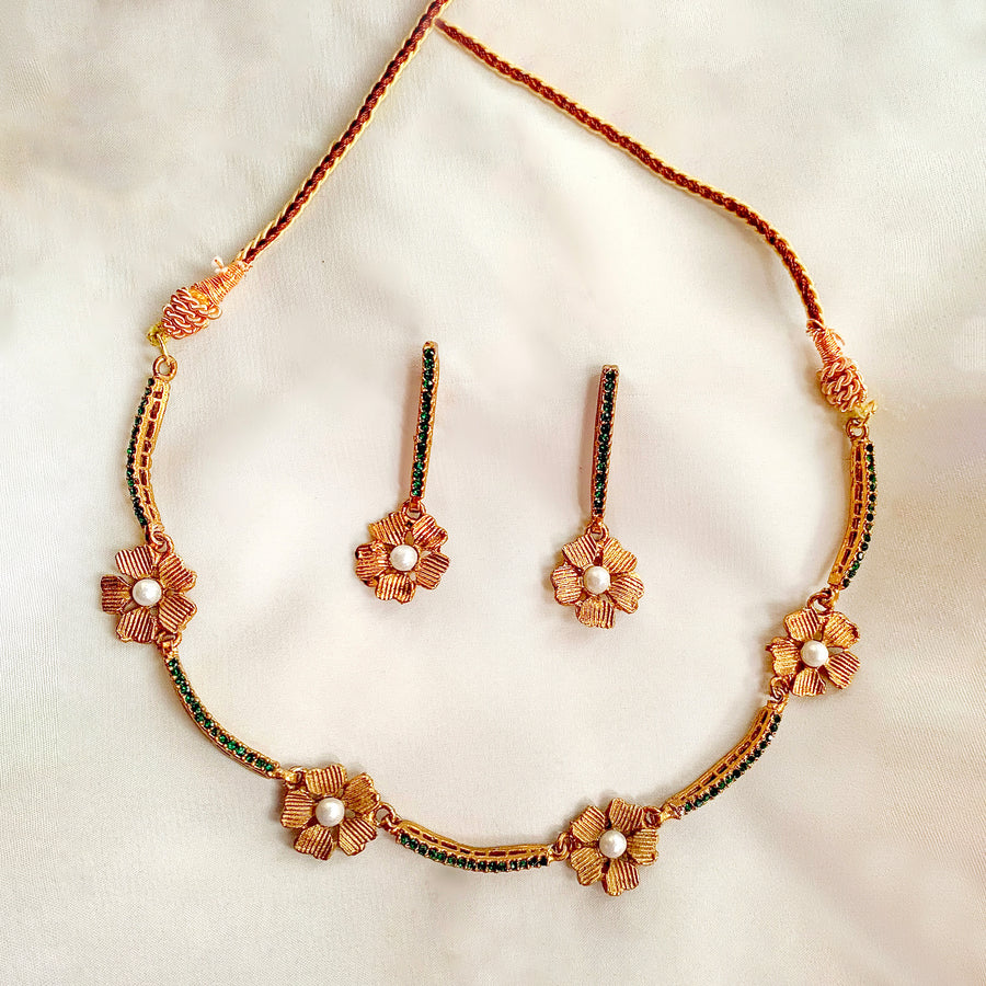 Gulraiz Necklace Set - (S-73)
