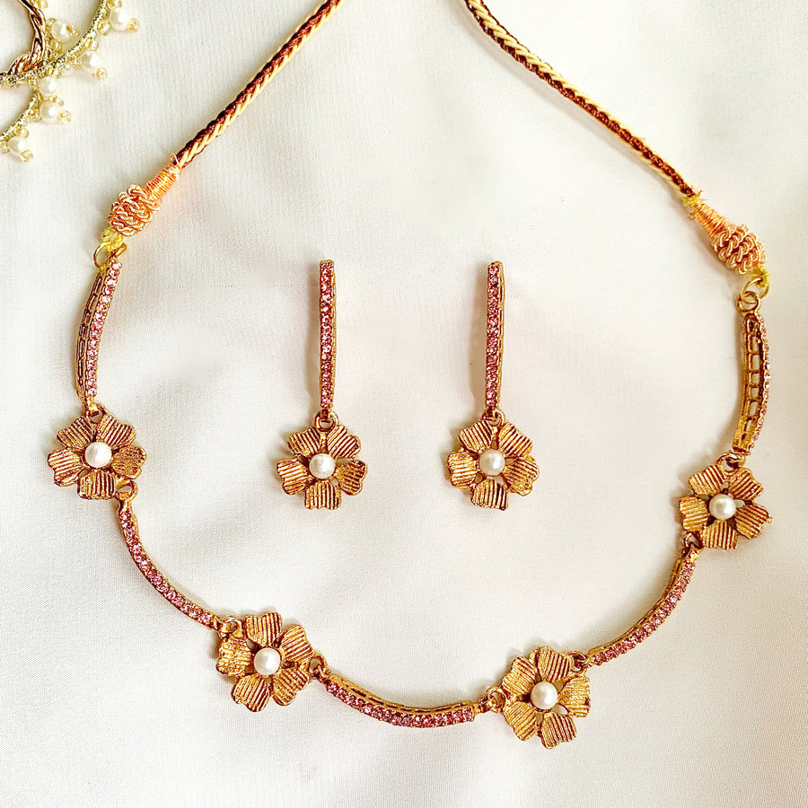 Gulraiz Necklace Set - (S-73)