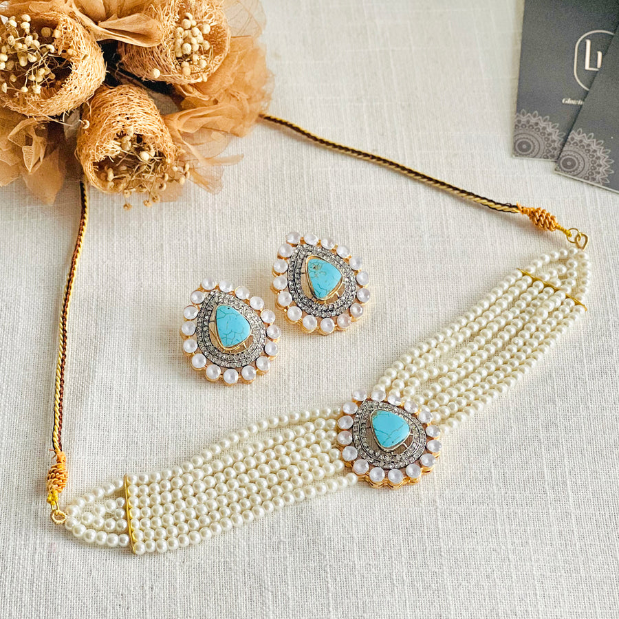 Hala Choker Set - (CS-73)