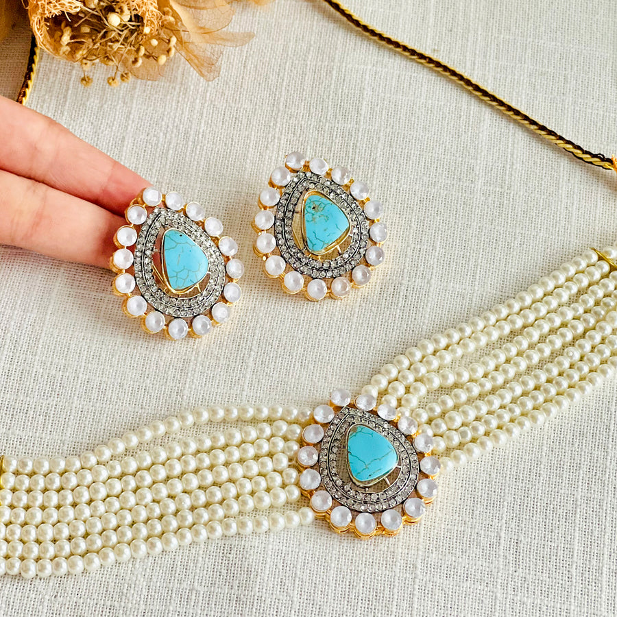 Hala Choker Set - (CS-73)