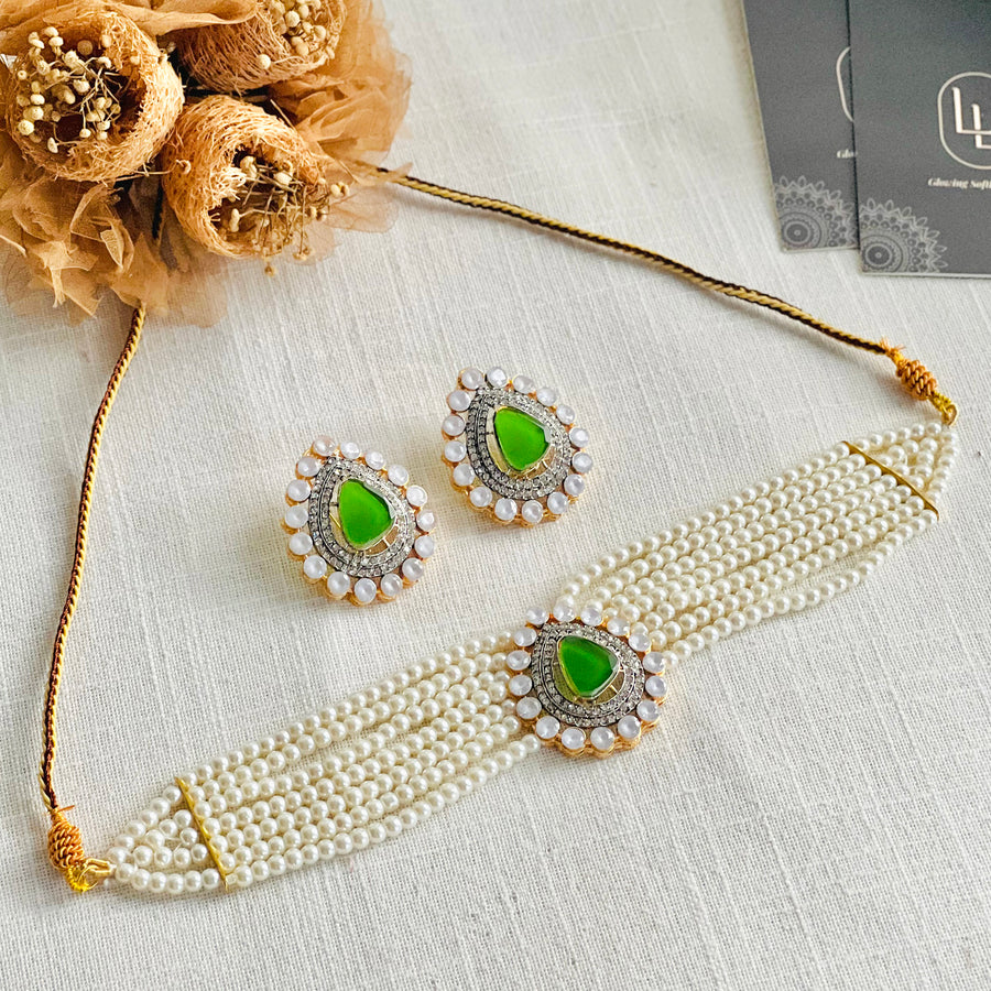 Hala Choker Set - (CS-73)