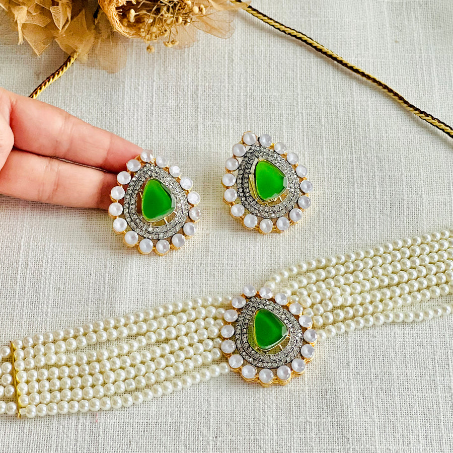 Hala Choker Set - (CS-73)