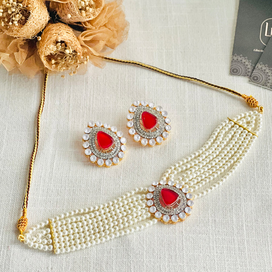 Hala Choker Set - (CS-73)