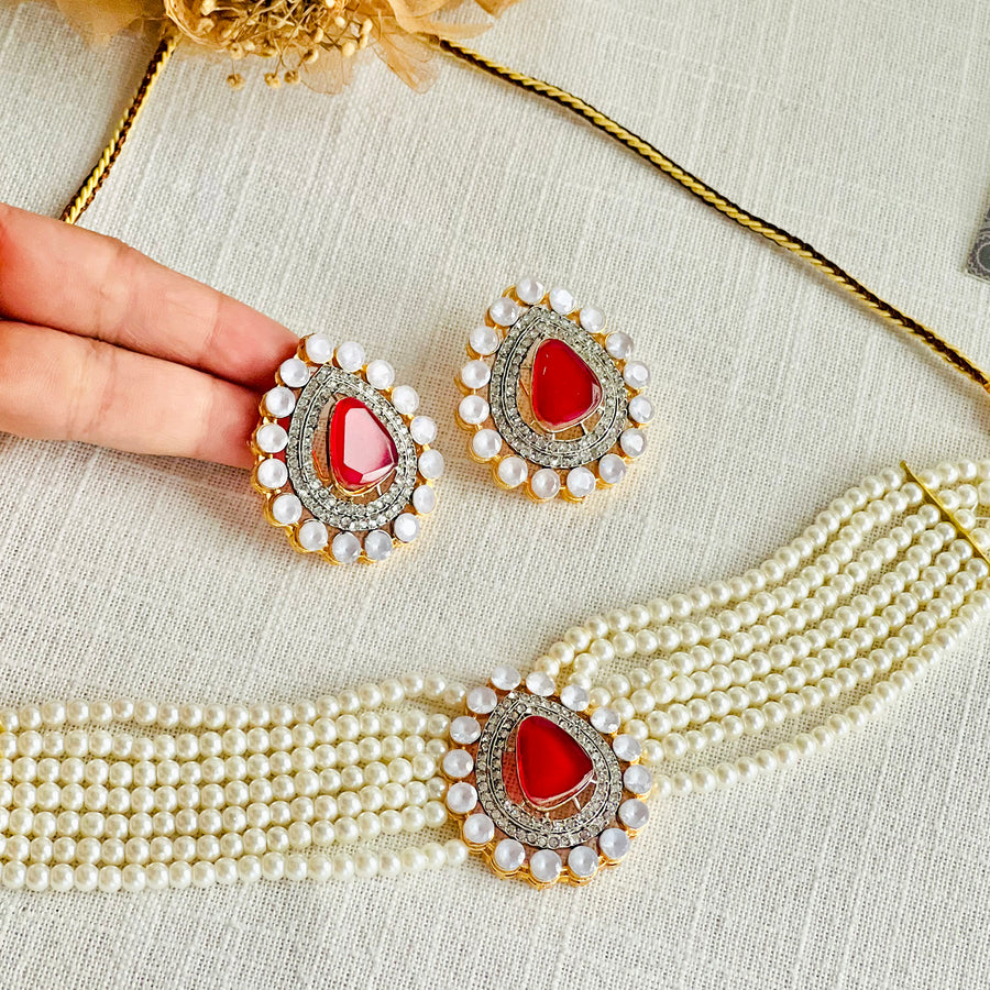 Hala Choker Set - (CS-73)