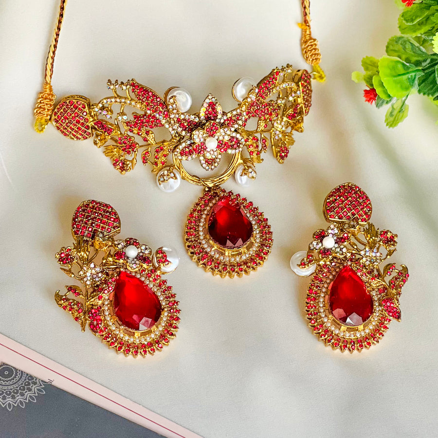 Naqsh-e-Noor Choker Set | CS-68