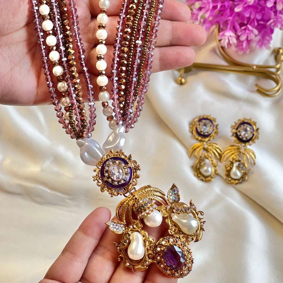 Nazneen Mala Set - (S-75)