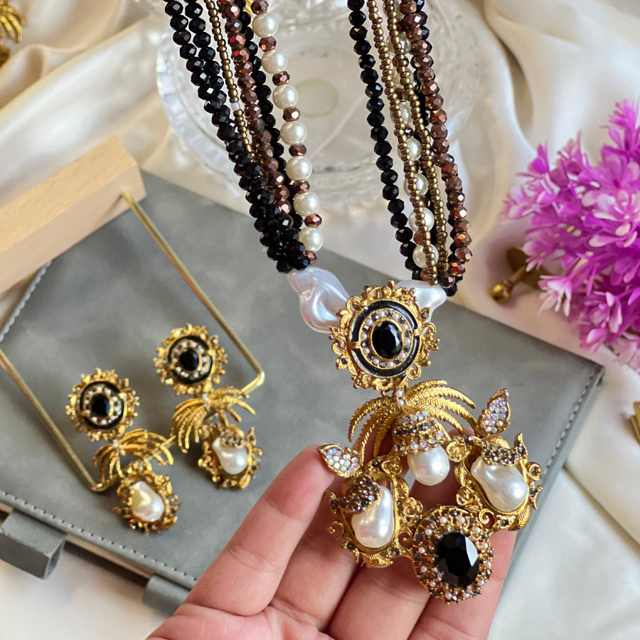 Nazneen Mala Set - (S-75)
