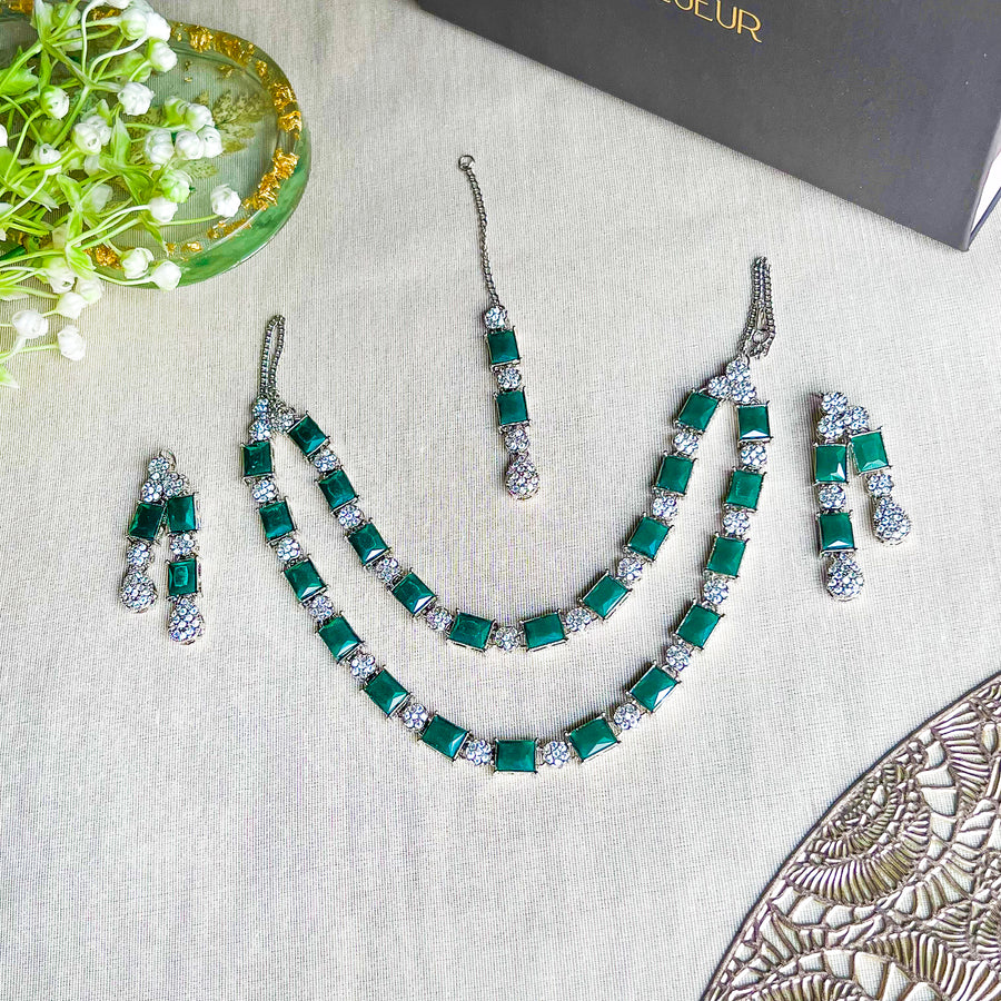Nigah-e-Naaz Necklace Set – (S-60)