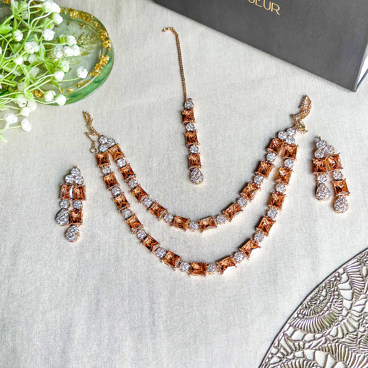 Nigah-e-Naaz Necklace Set – (S-60)