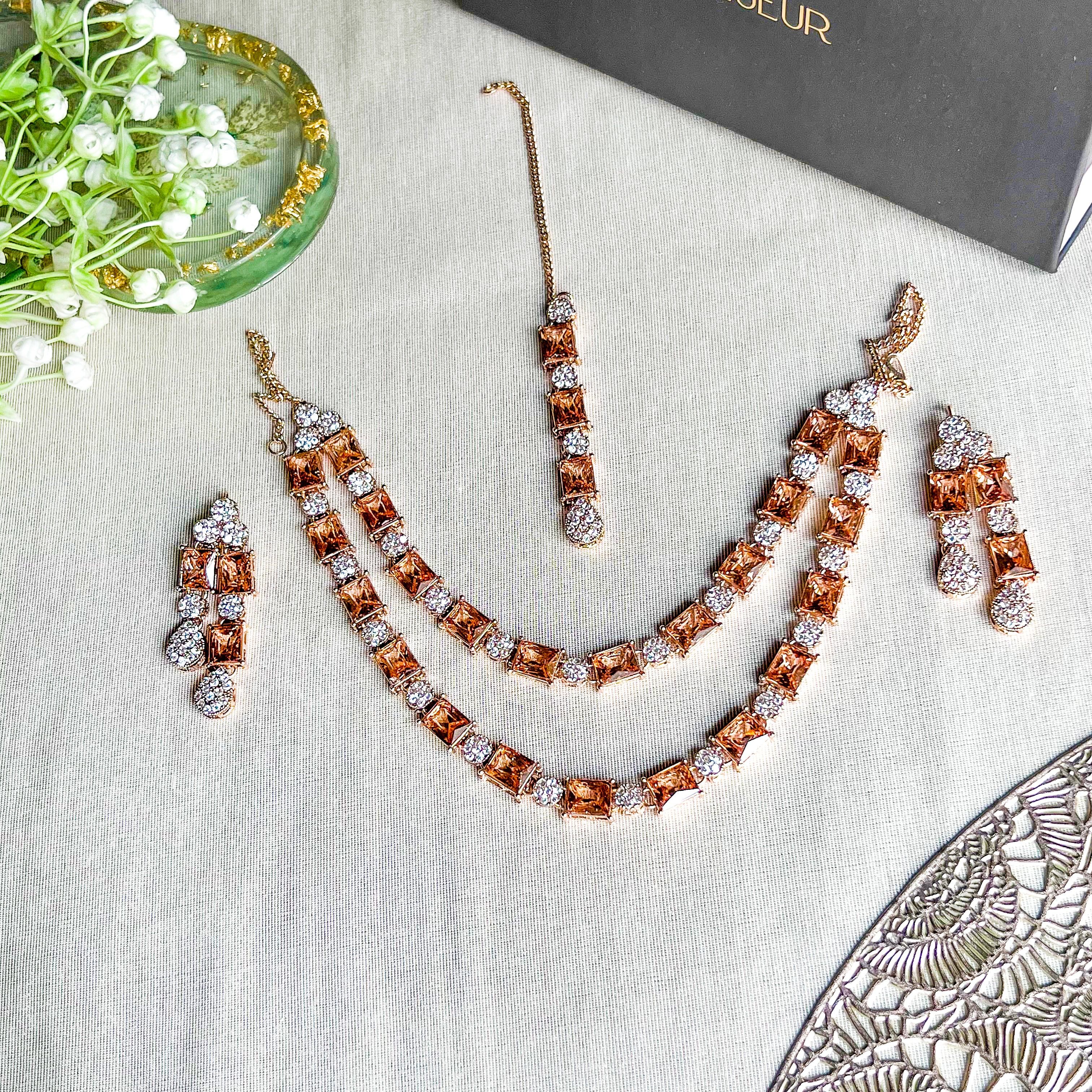 Nigah-e-Naaz Necklace Set – (S-60)
