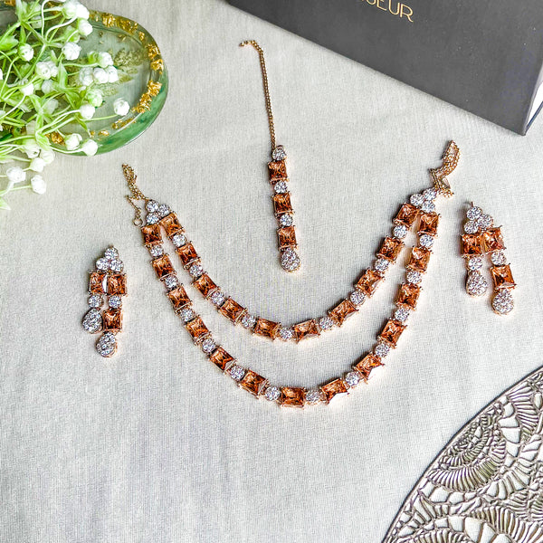 Nigah-e-Naaz Necklace Set – (S-60)