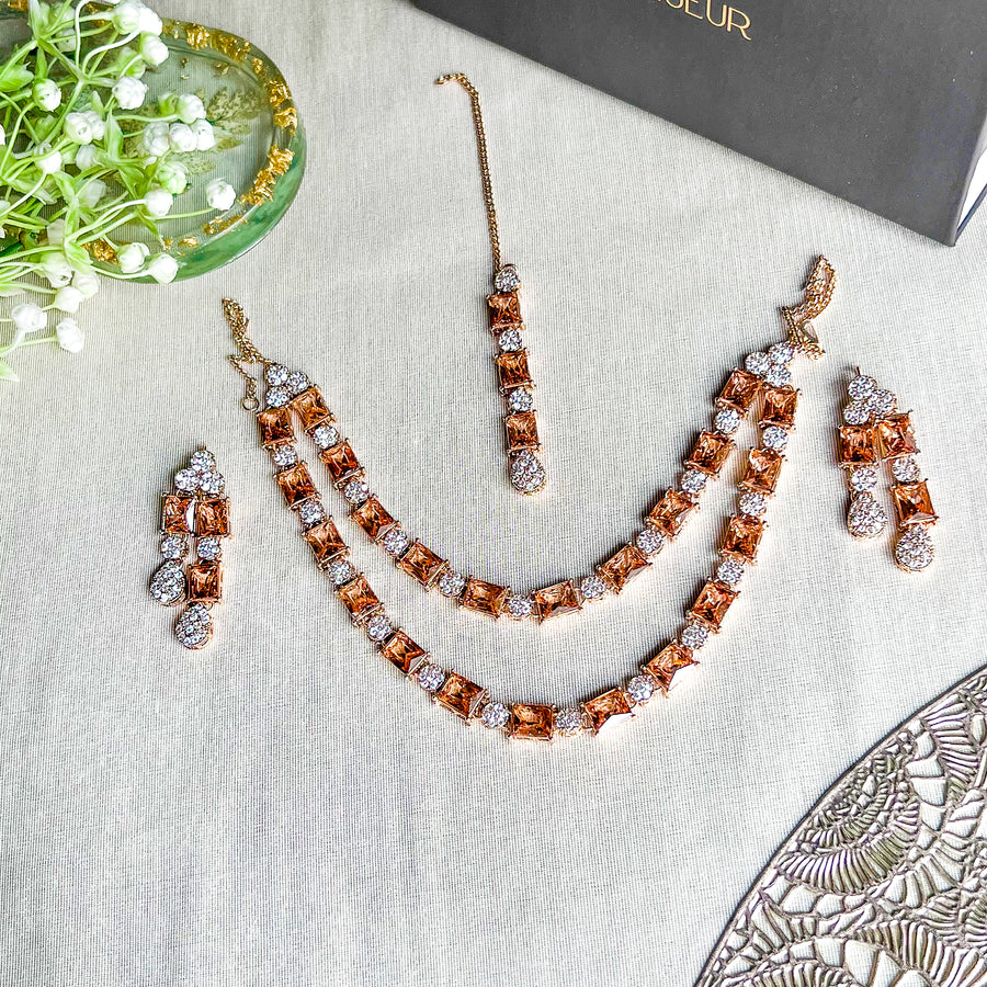 Nigah-e-Naaz Necklace Set – (S-60)