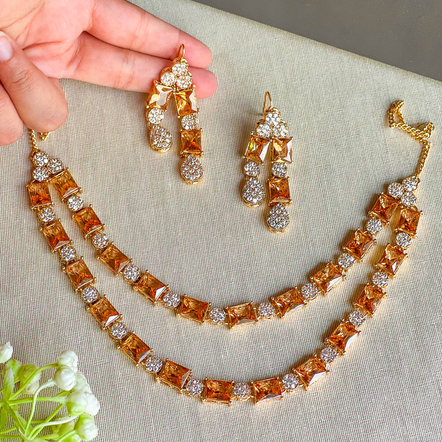 Nigah-e-Naaz Necklace Set – (S-60)
