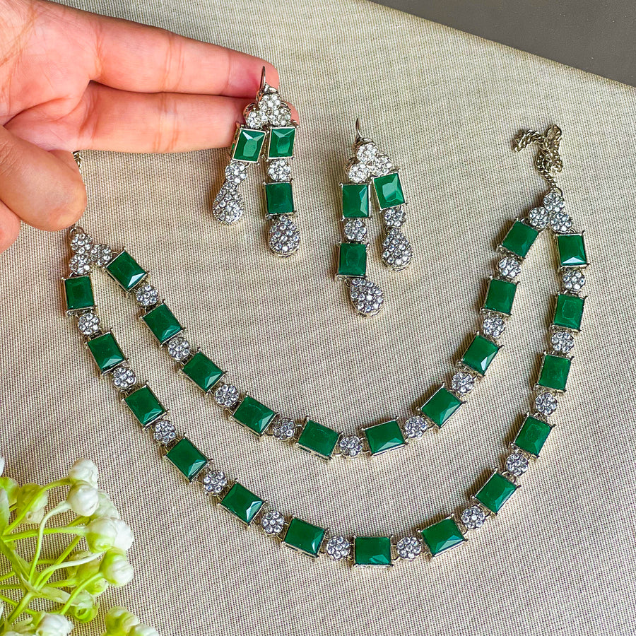 Nigah-e-Naaz Necklace Set – (S-60)