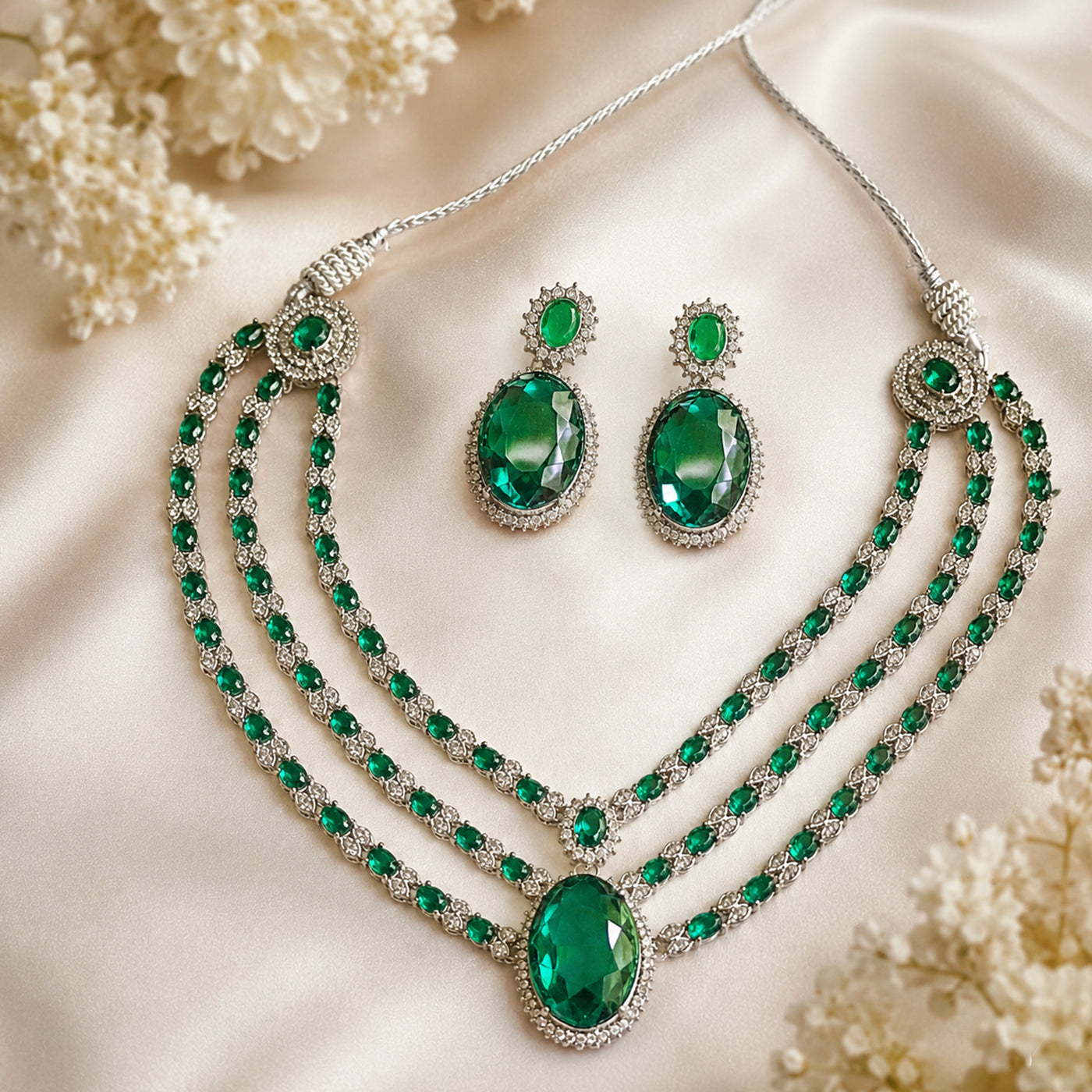 Aabgina Necklace Set -(S-80)