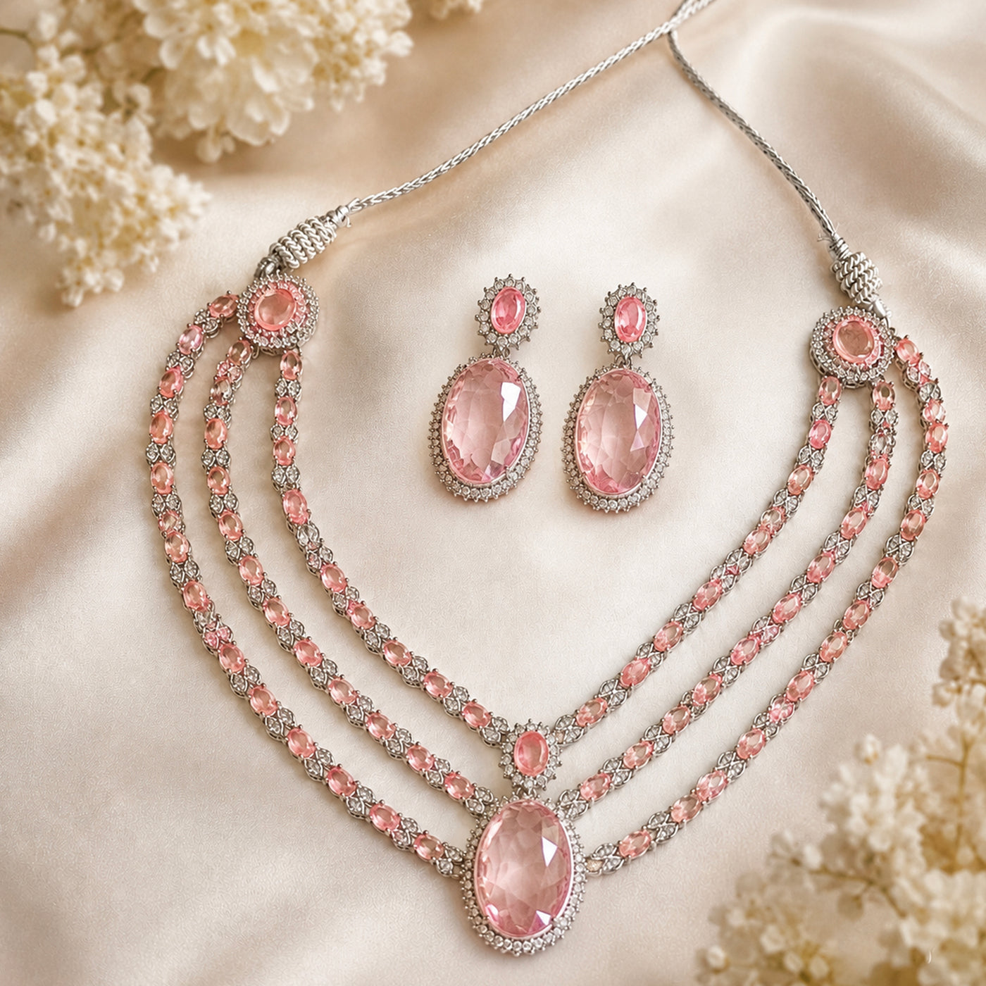 Aabgina Necklace Set -(S-80)