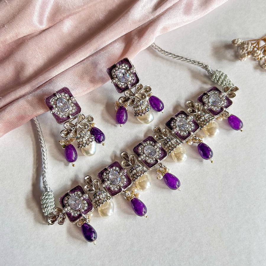 Zewar-e-Moti Pearl and Meena Choker CS-45