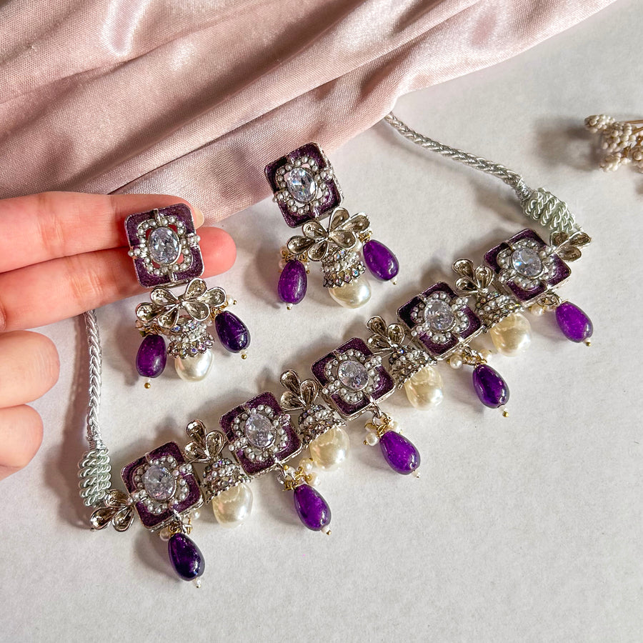 Zewar-e-Moti Pearl and Meena Choker CS-45