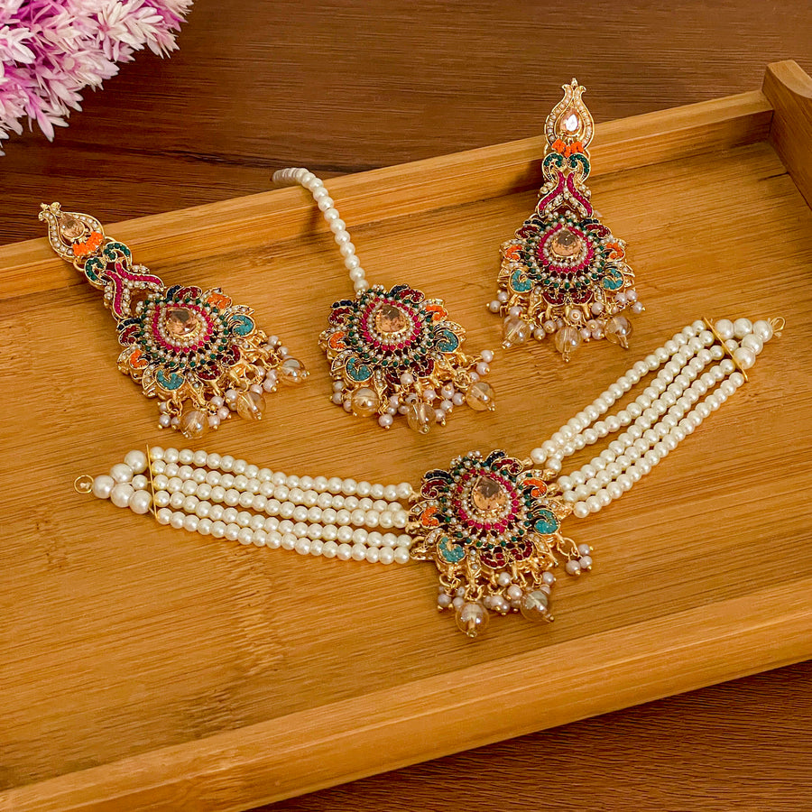 Jashne Bahara Choker Set – CS-54