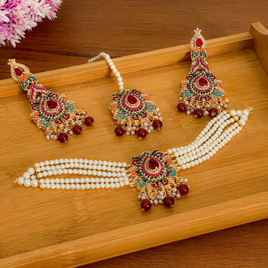 Jashne Bahara Choker Set – CS-54