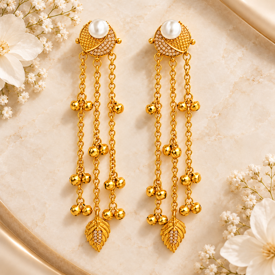 Lehra Earrings - (ER-182)