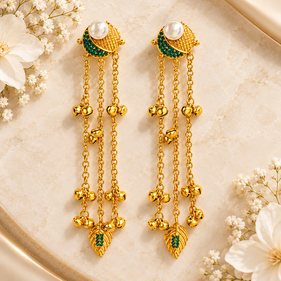 Lehra Earrings - (ER-182)