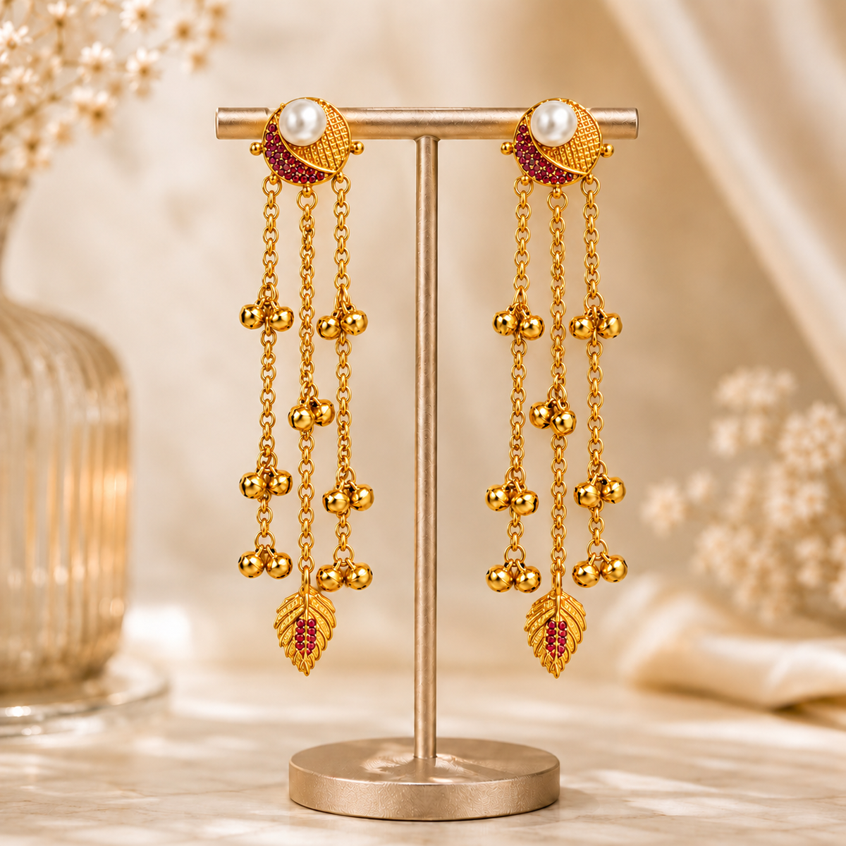 Lehra Earrings - (ER-182)