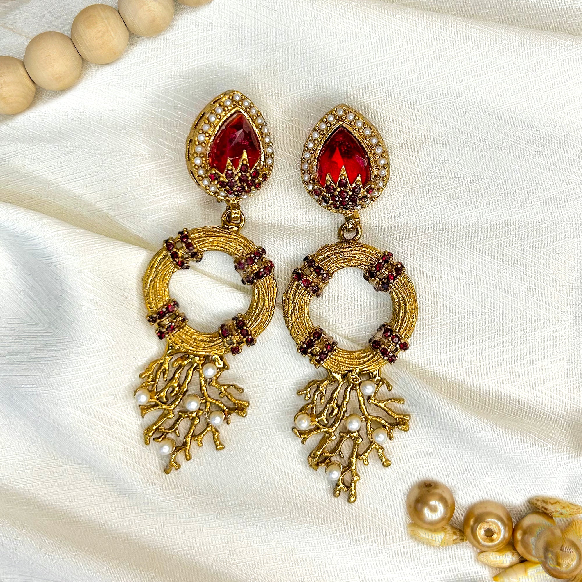 Marjan Earrings - (ER-154)