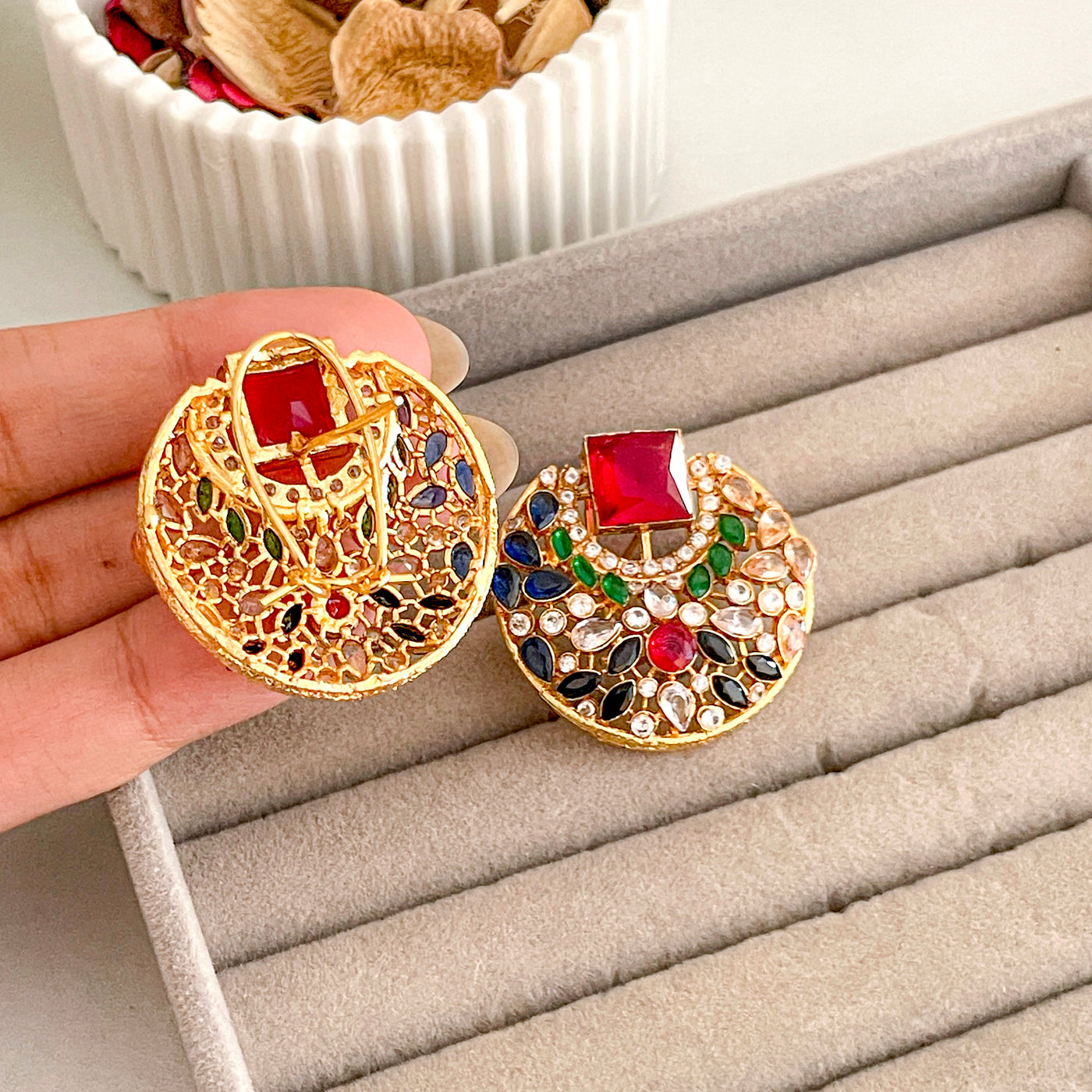 Mehpara Earrings - (ER-133)