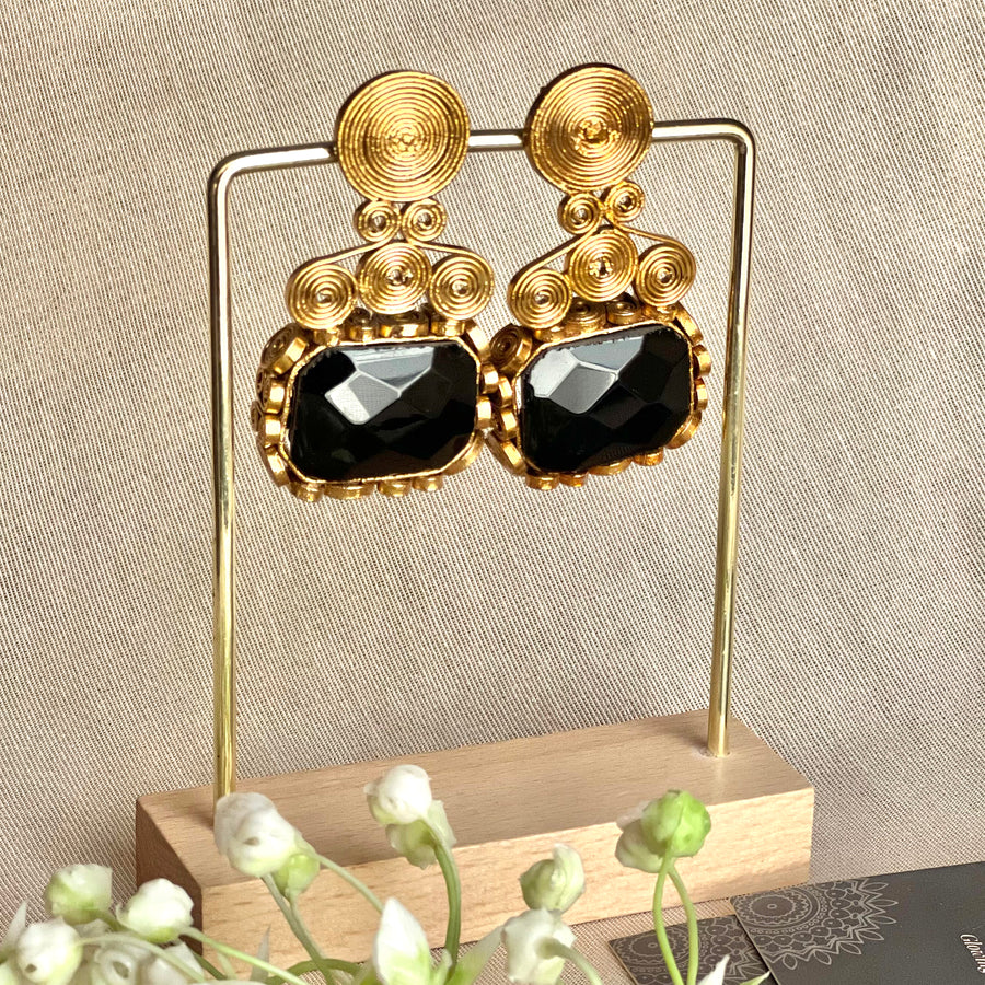Naqsh-e-Gohar Earrings - (ER-136)