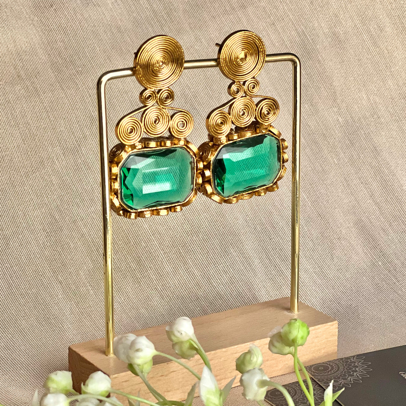 Naqsh-e-Gohar Earrings - (ER-136)