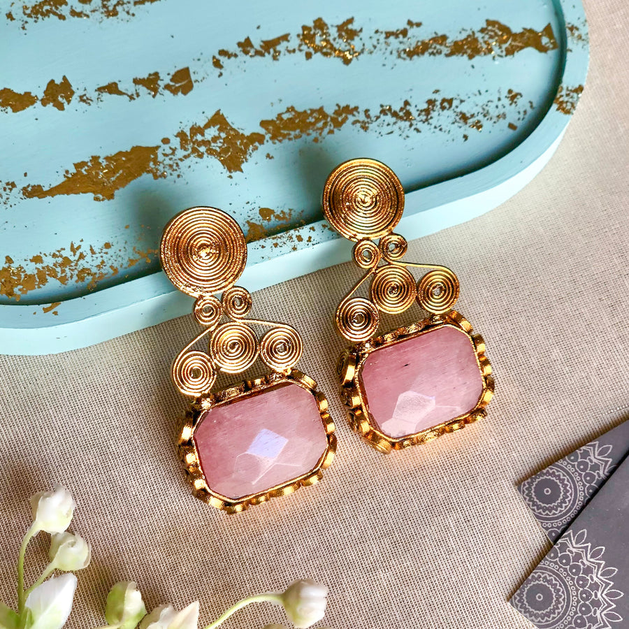 Naqsh-e-Gohar Earrings - (ER-136)
