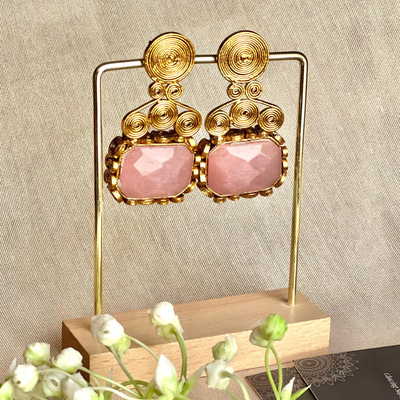 Naqsh-e-Gohar Earrings - (ER-136)