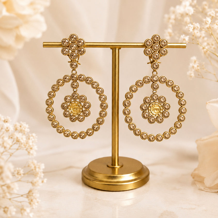 Naqsh-e-Qamar Earrings – (ER-171)