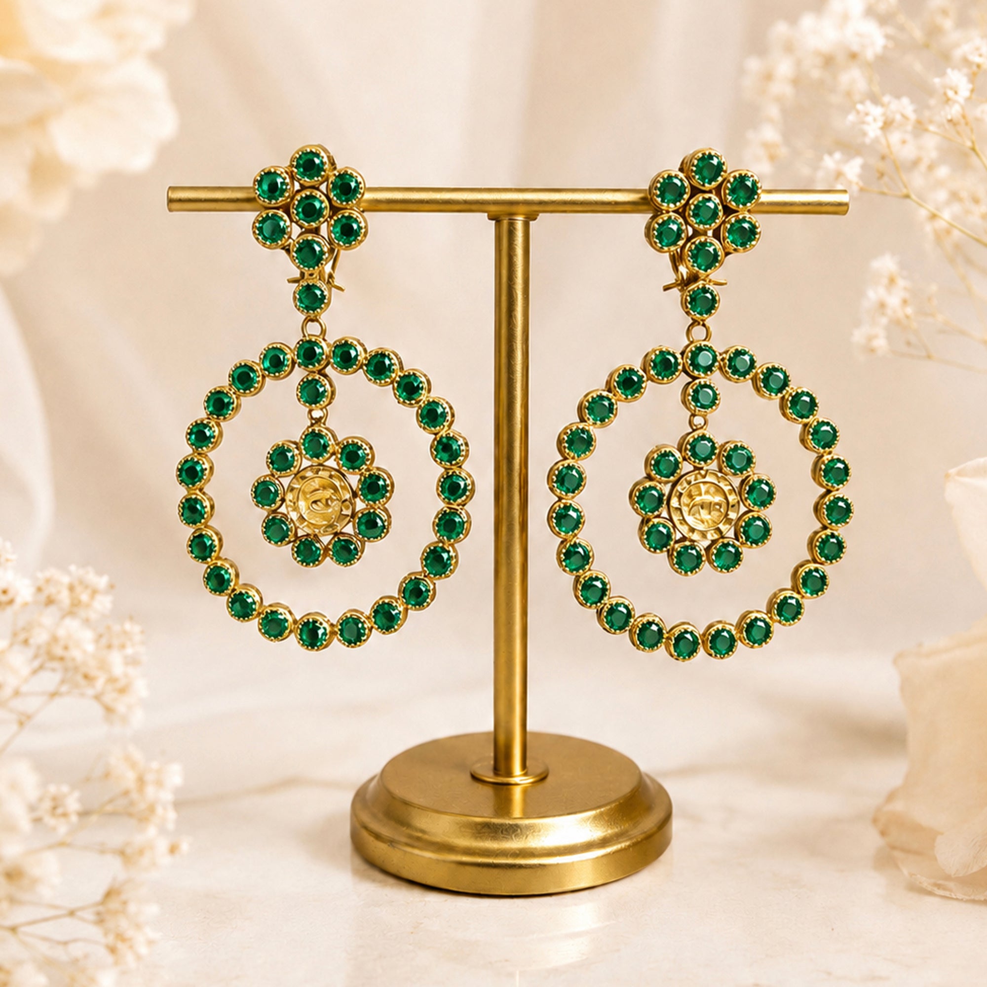 Naqsh-e-Qamar Earrings – (ER-171)