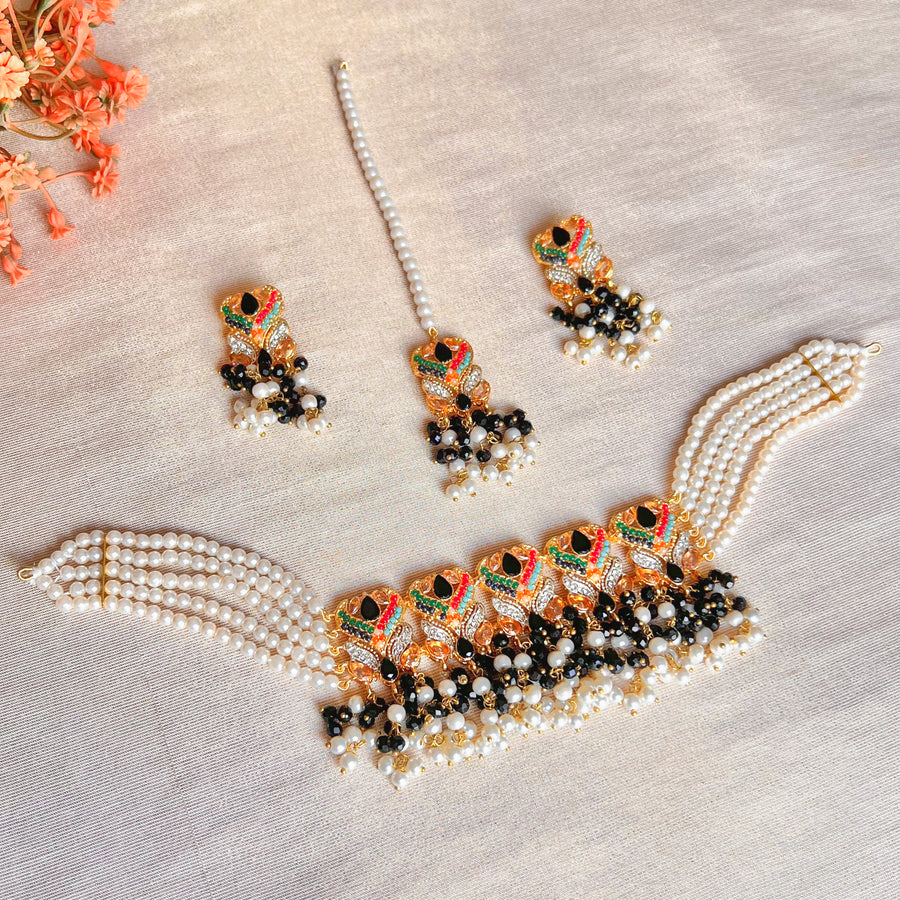 Nazm-e-Gul Choker Set – (CS-64)